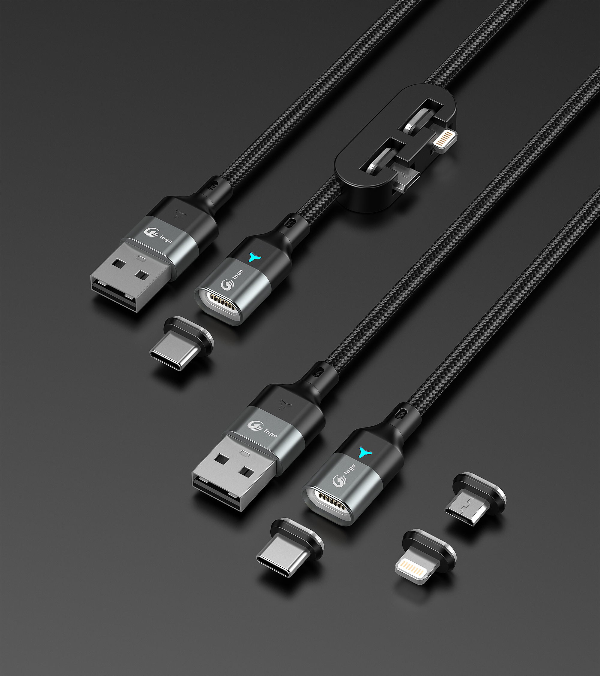 data line，product design，intelligence，originality，Digital 3C，industrial design，Magnetic data line，