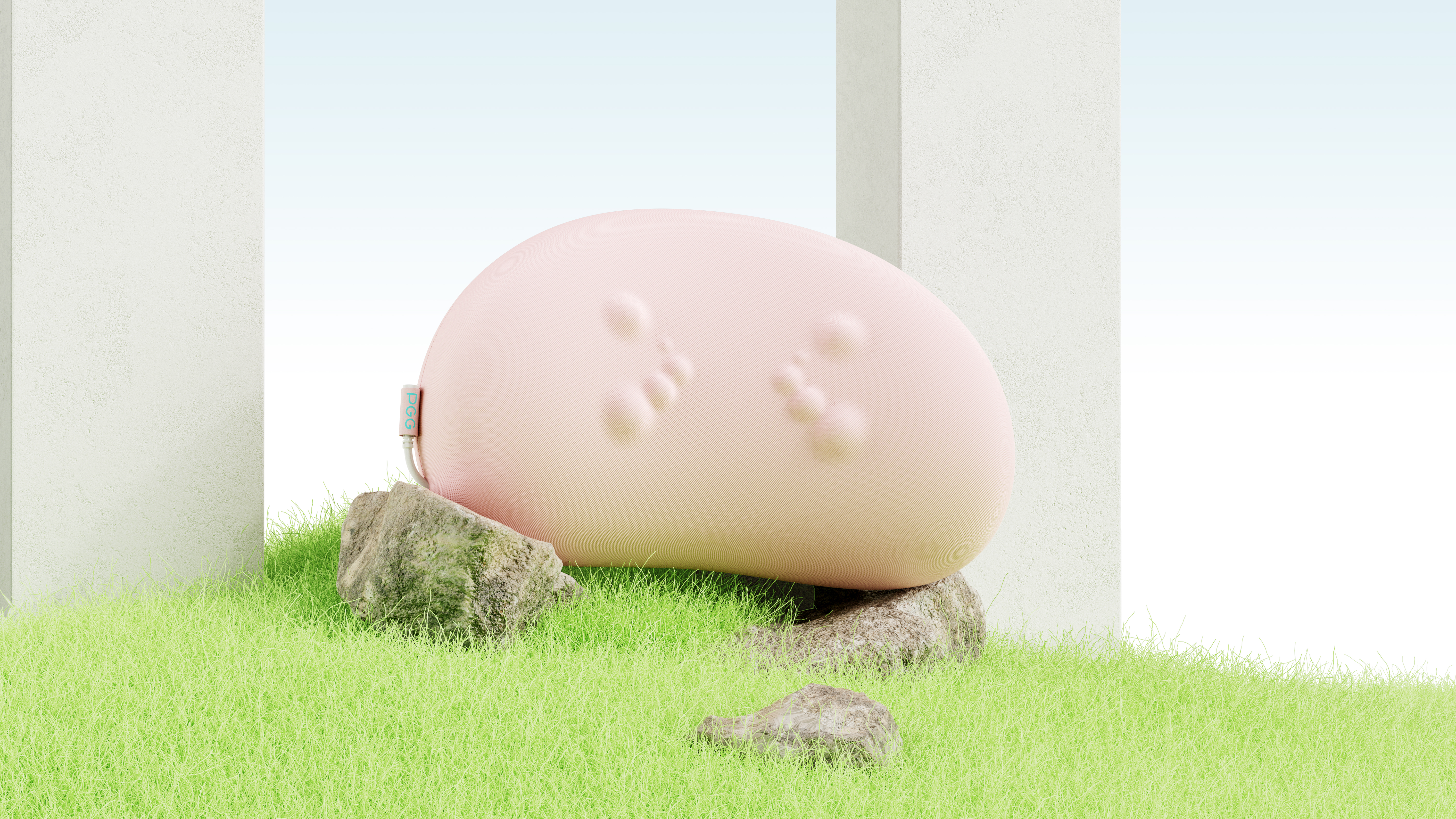 Massage apparatus，Waist，pgg，sunspot design，Fudge，Simplicity，