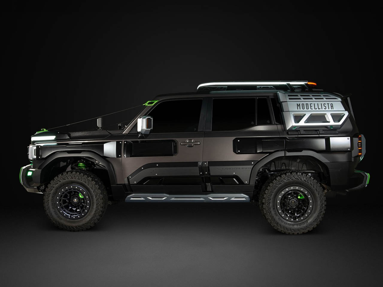 Toyota，Off-road performance，Retrofit concept，Overland Vision，Cyberpunk，