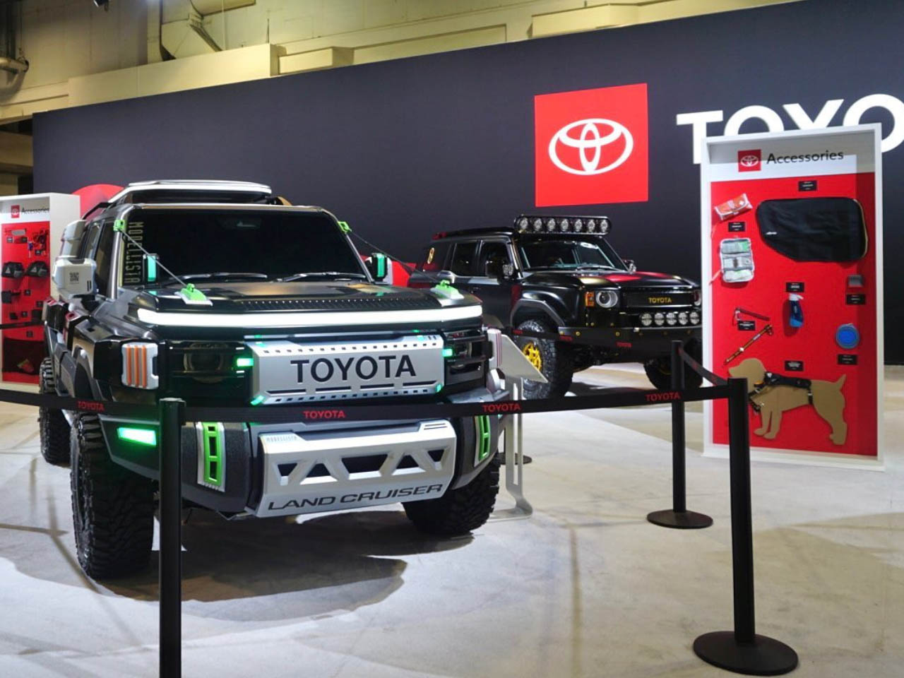 Toyota，Off-road performance，Retrofit concept，Overland Vision，Cyberpunk，