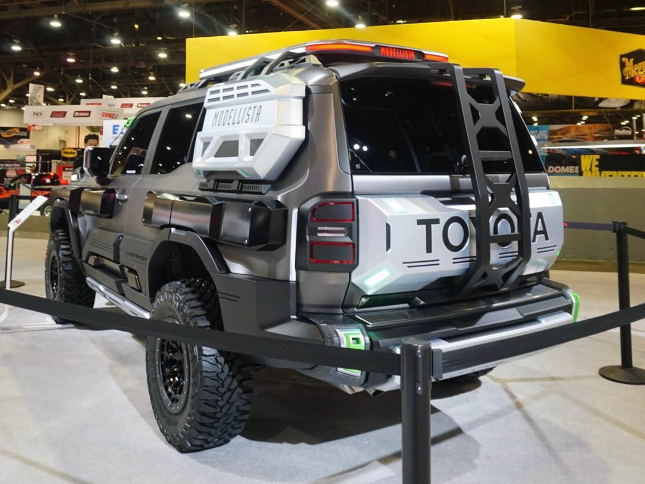 Toyota，Off-road performance，Retrofit concept，Overland Vision，Cyberpunk，