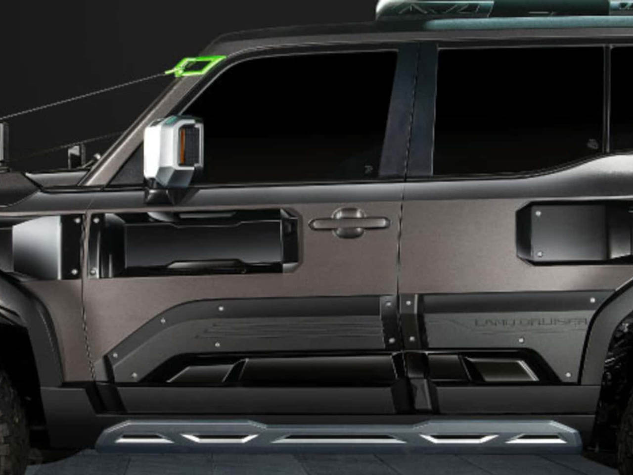 Toyota，Off-road performance，Retrofit concept，Overland Vision，Cyberpunk，