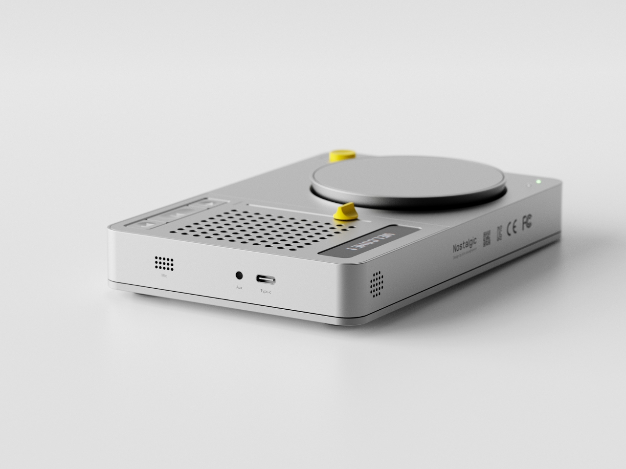 Retro Design ，Bluetooth Speaker ，two-in-one，AI speaker，