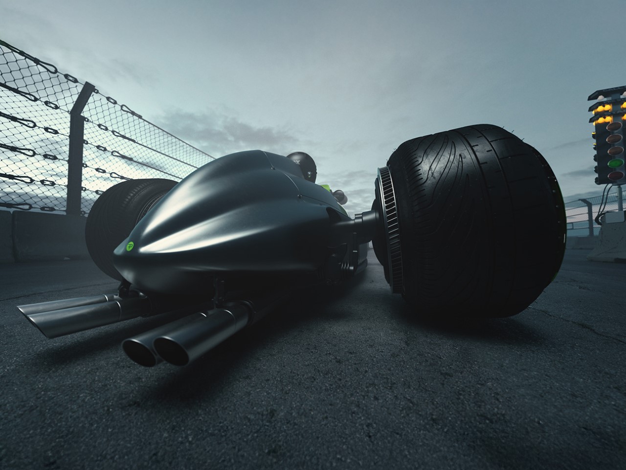 Mercedes-Benz W165，Retro Racing，Modified vehicle，Modern elements，