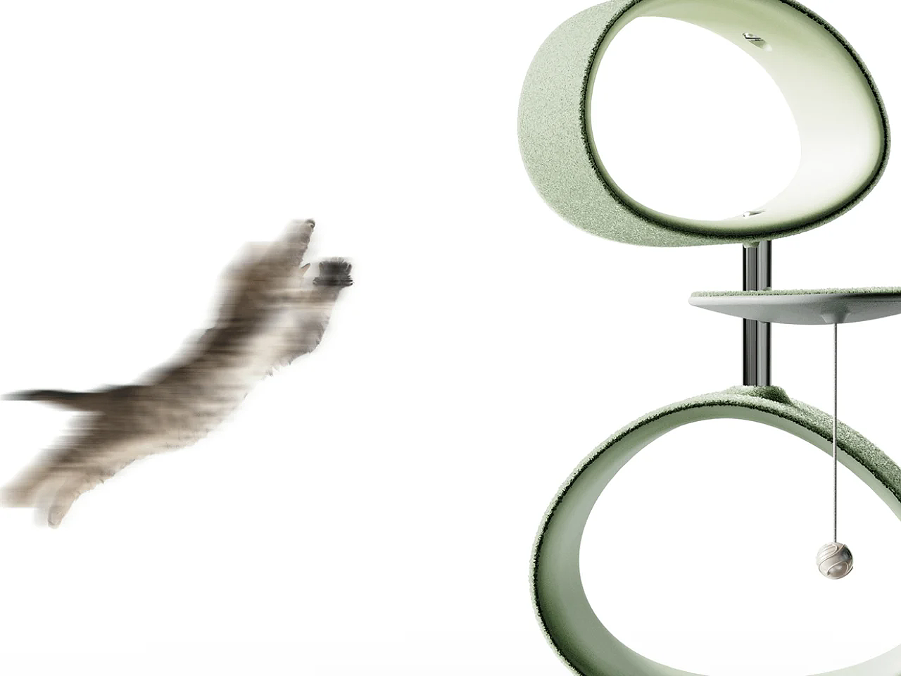 Petterior，Cat climbing frame，Pet furniture，Pet Supplies & Pet，