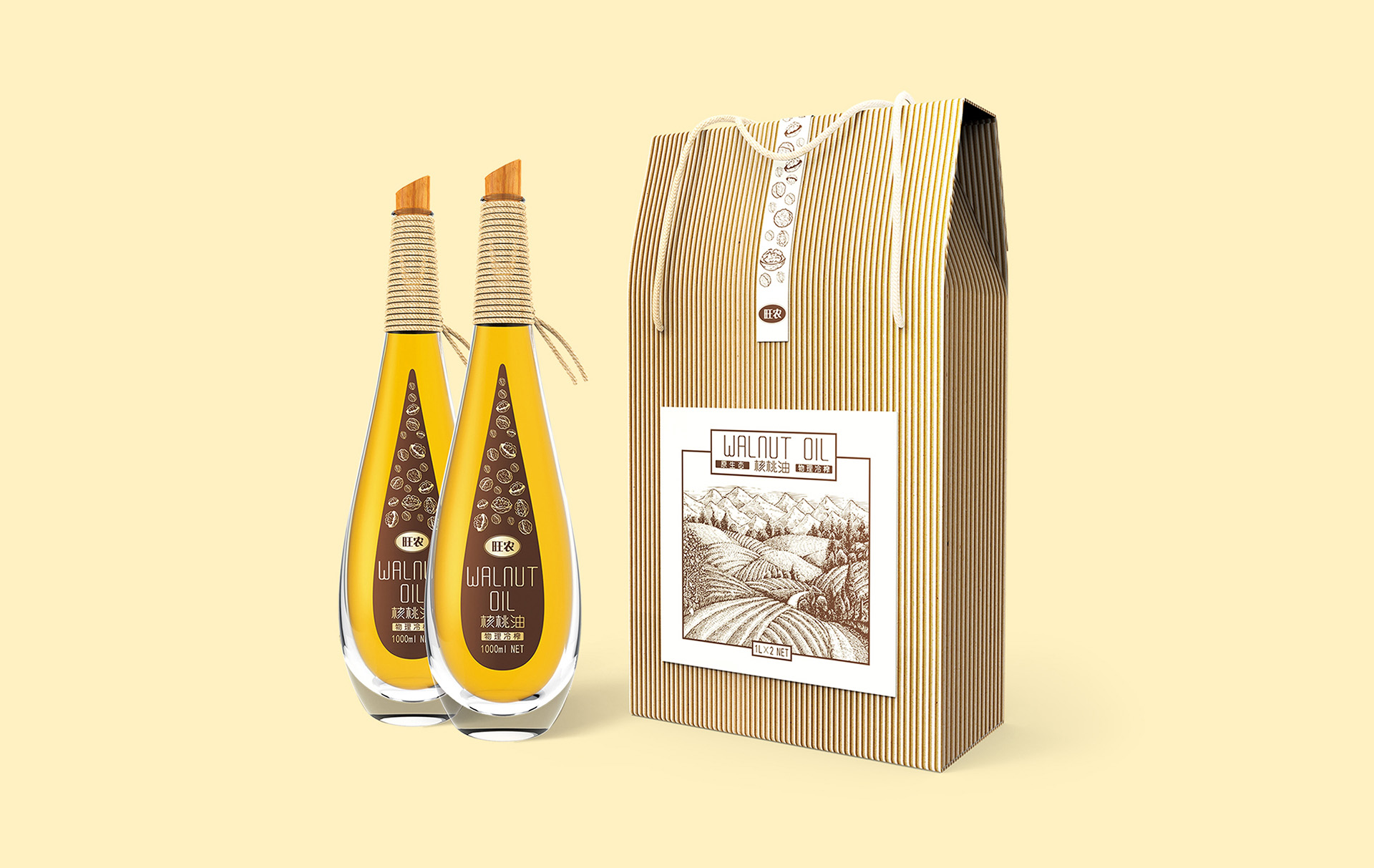 Packaging Design of Camellia Oil Series Products，