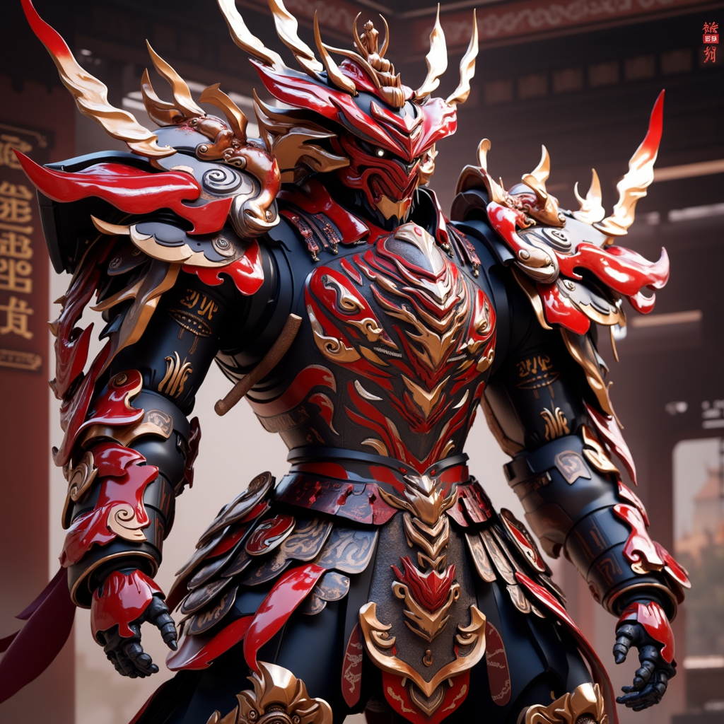 Guofeng Heavy Armor，