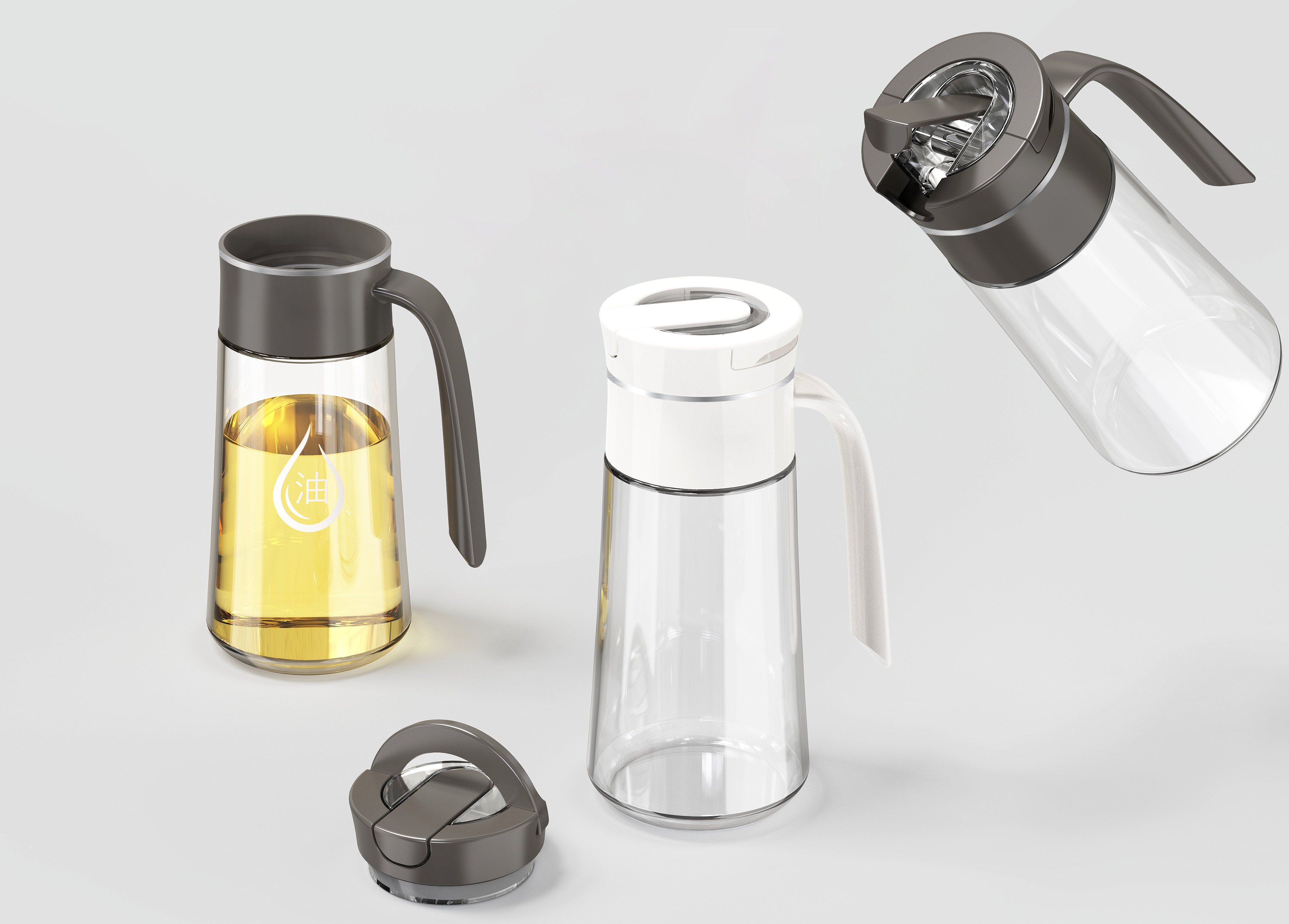 Some large-diameter open-lid oilpots designed in January 23，