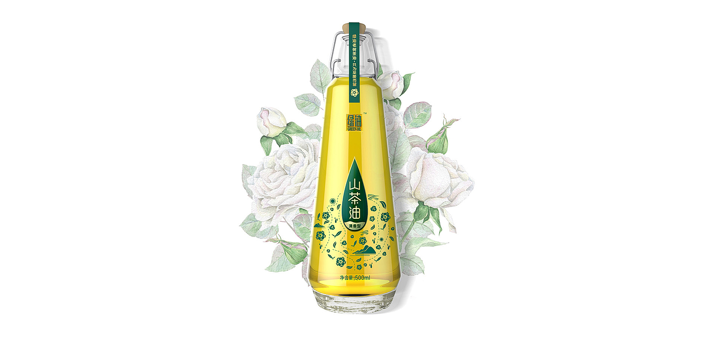 Camellia Oil Packaging Design/Gift Box Packaging Design/Shengzhiyang Design，