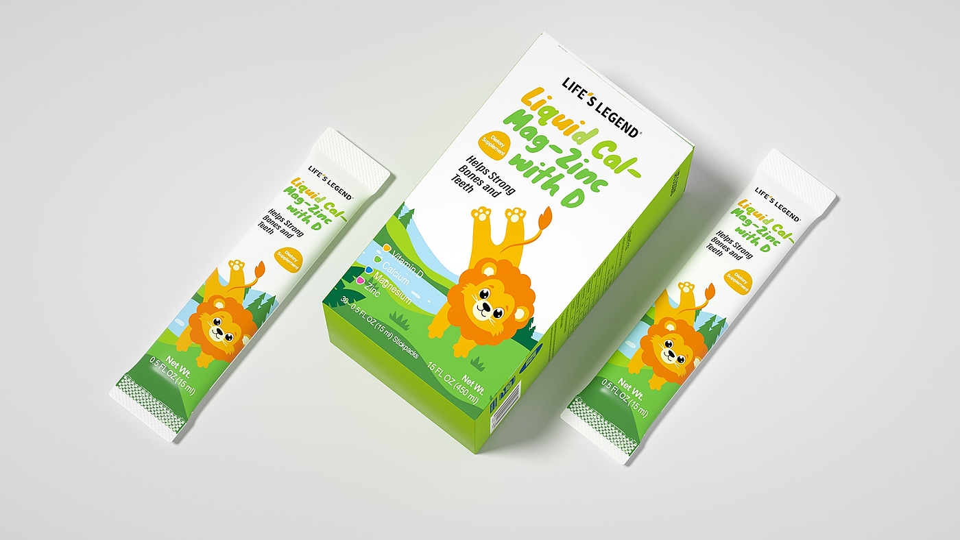 Children's Nutritional Food Packaging Design/Shengzhiyang Design，