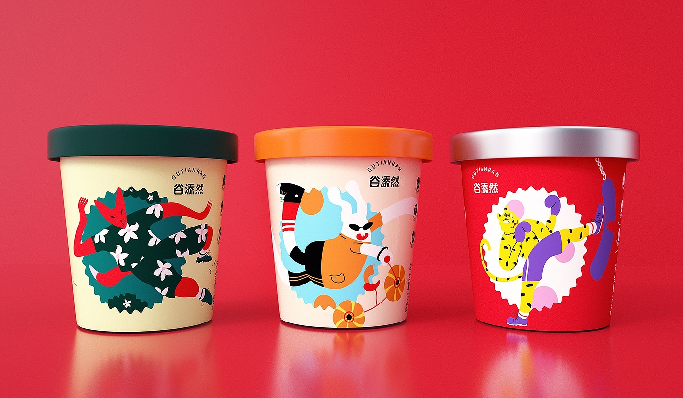 Meal replacement powder food packaging design/Shengzhiyang design，