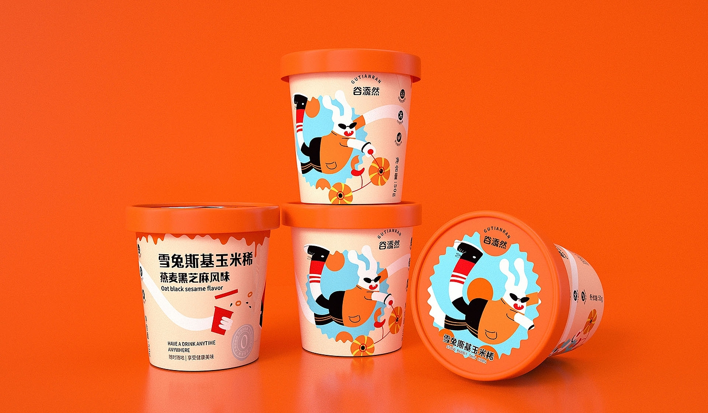 Meal replacement powder food packaging design/Shengzhiyang design，