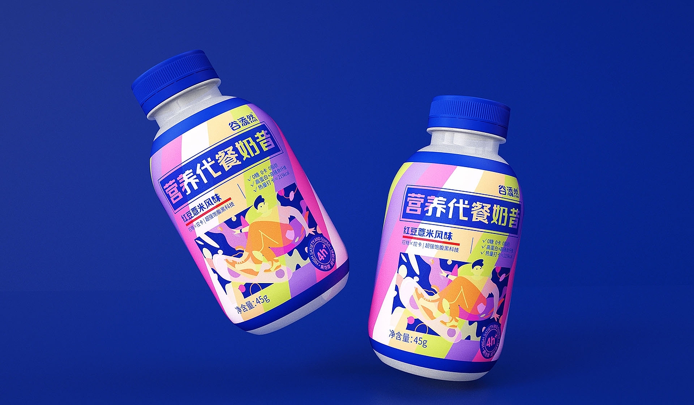 Meal replacement powder food packaging design/Shengzhiyang design，