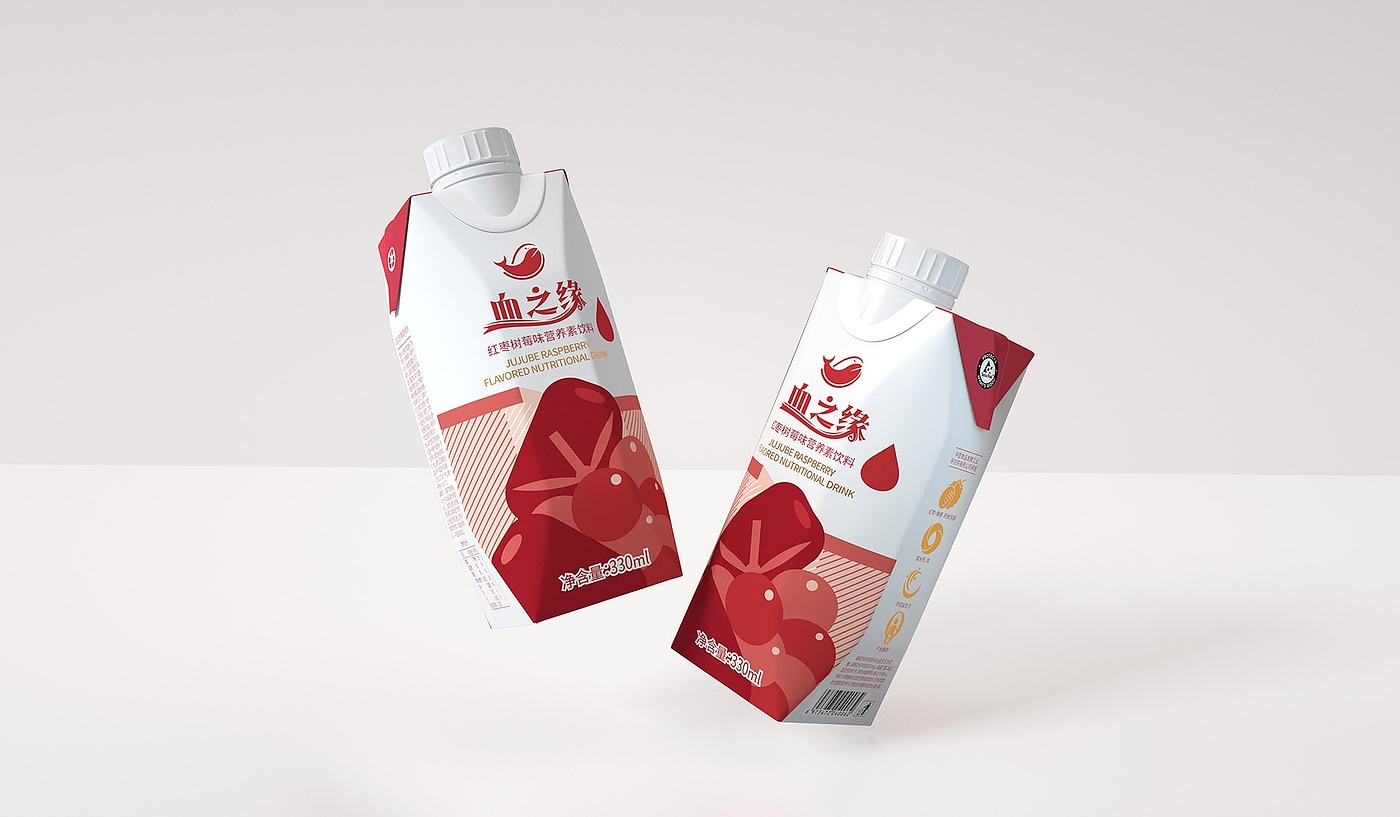 Juice Beverage Packaging Design/Shengzhiyang Design，