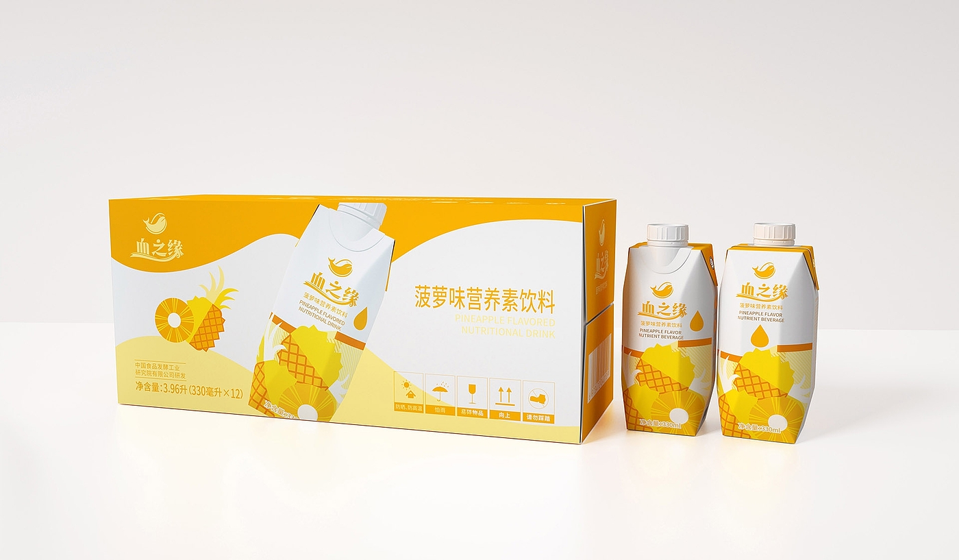 Juice Beverage Packaging Design/Shengzhiyang Design，