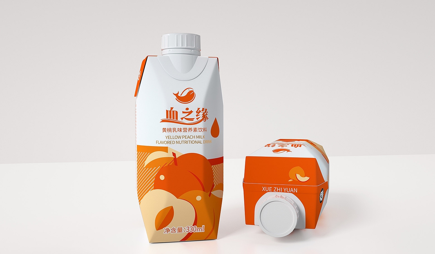 Juice Beverage Packaging Design/Shengzhiyang Design，