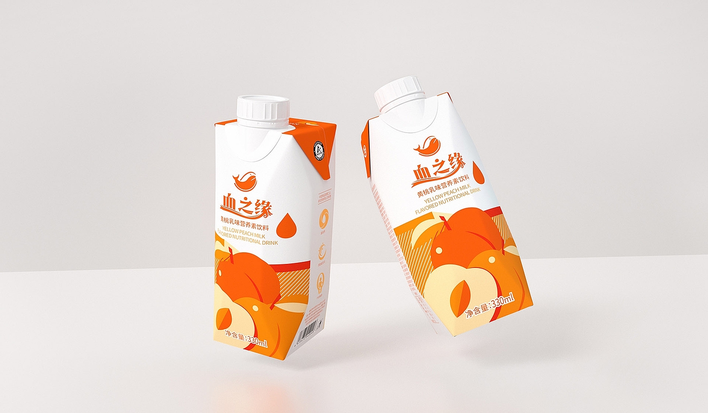 Juice Beverage Packaging Design/Shengzhiyang Design，