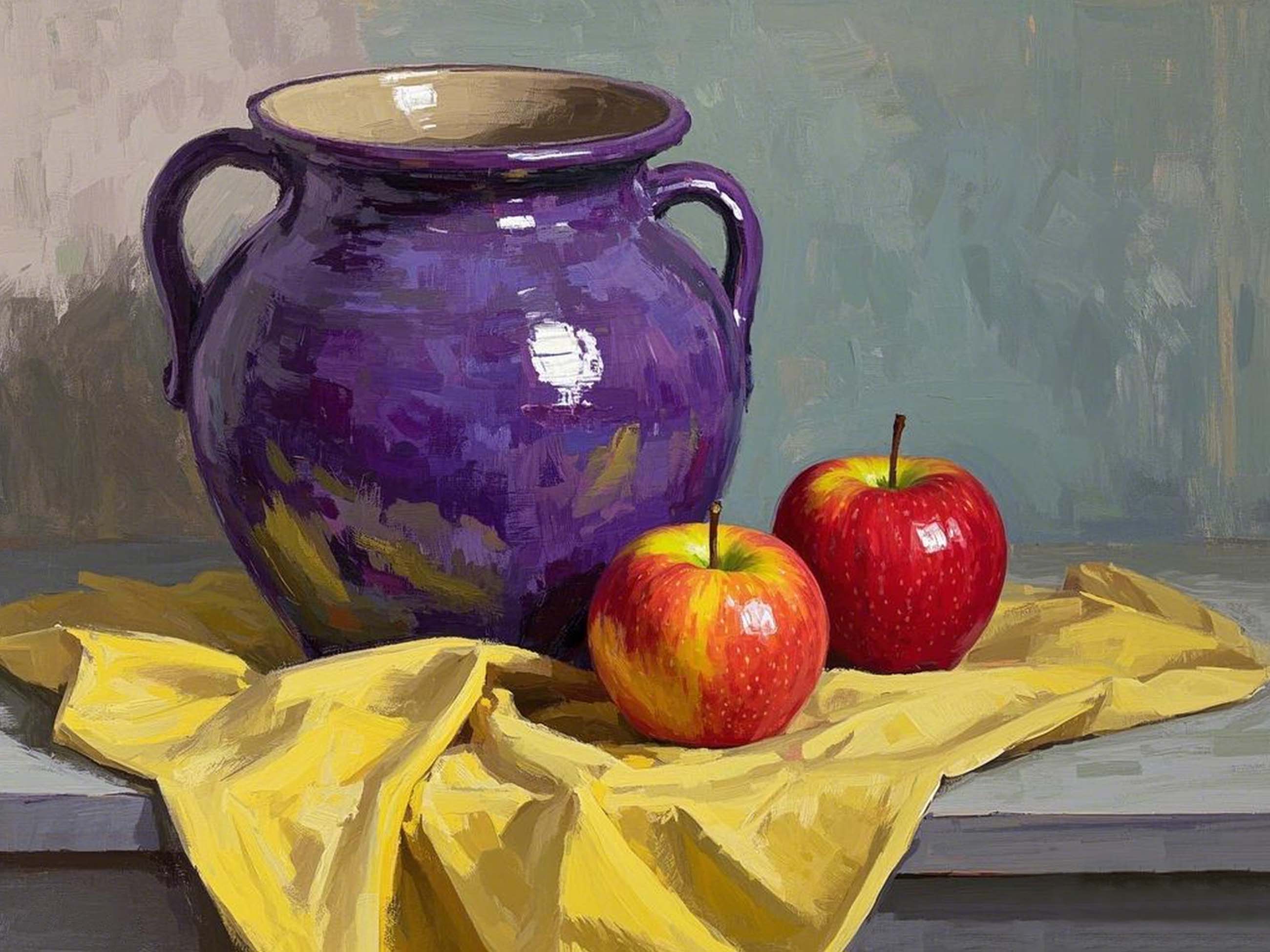 Pure handmade oil painting，