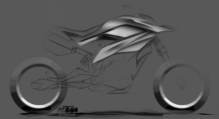 industrial design，vehicle，motorcycle，Hand drawn sketch，