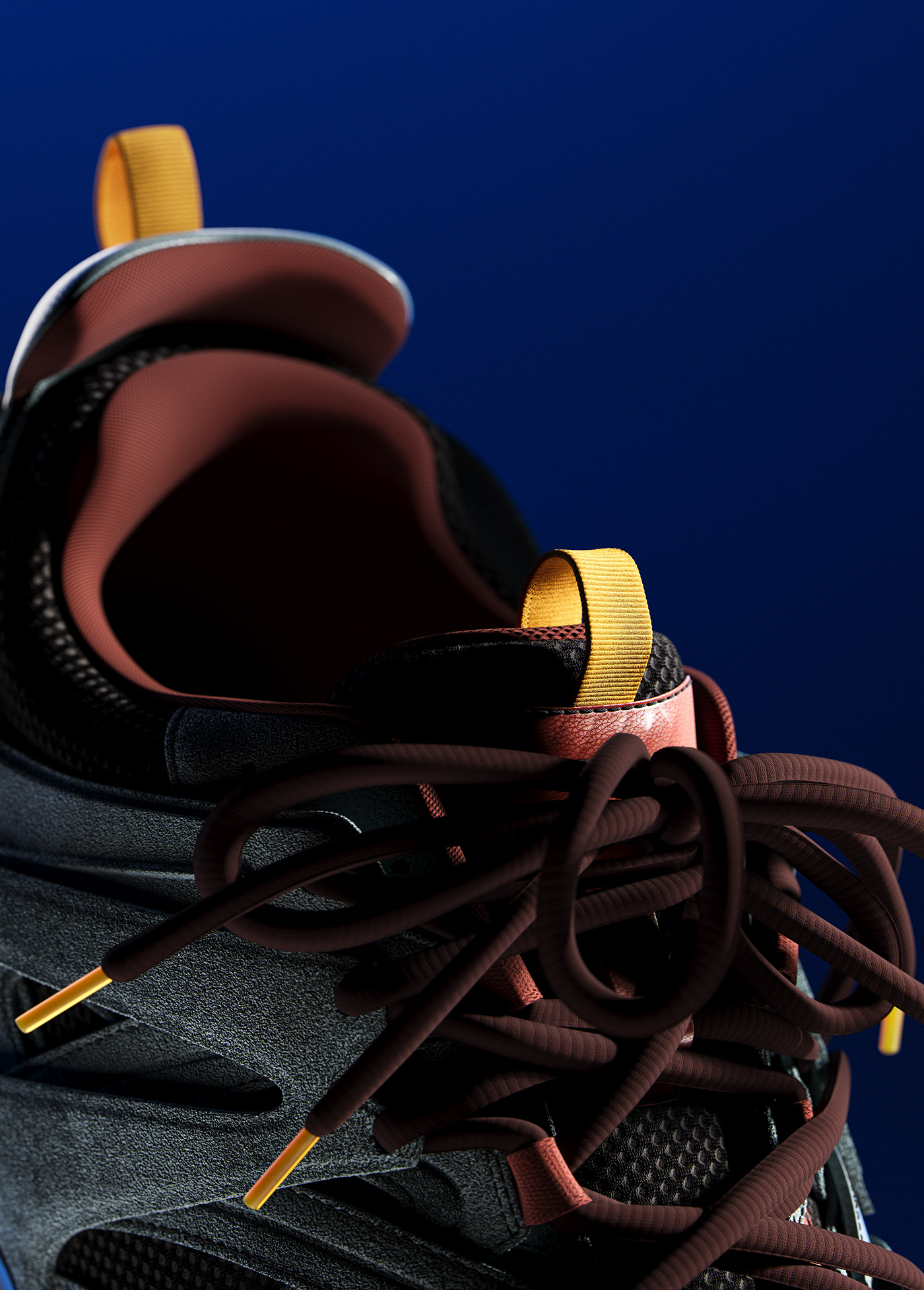 Textured treatment，Render，texture，sneakers，Balenciaga Track，