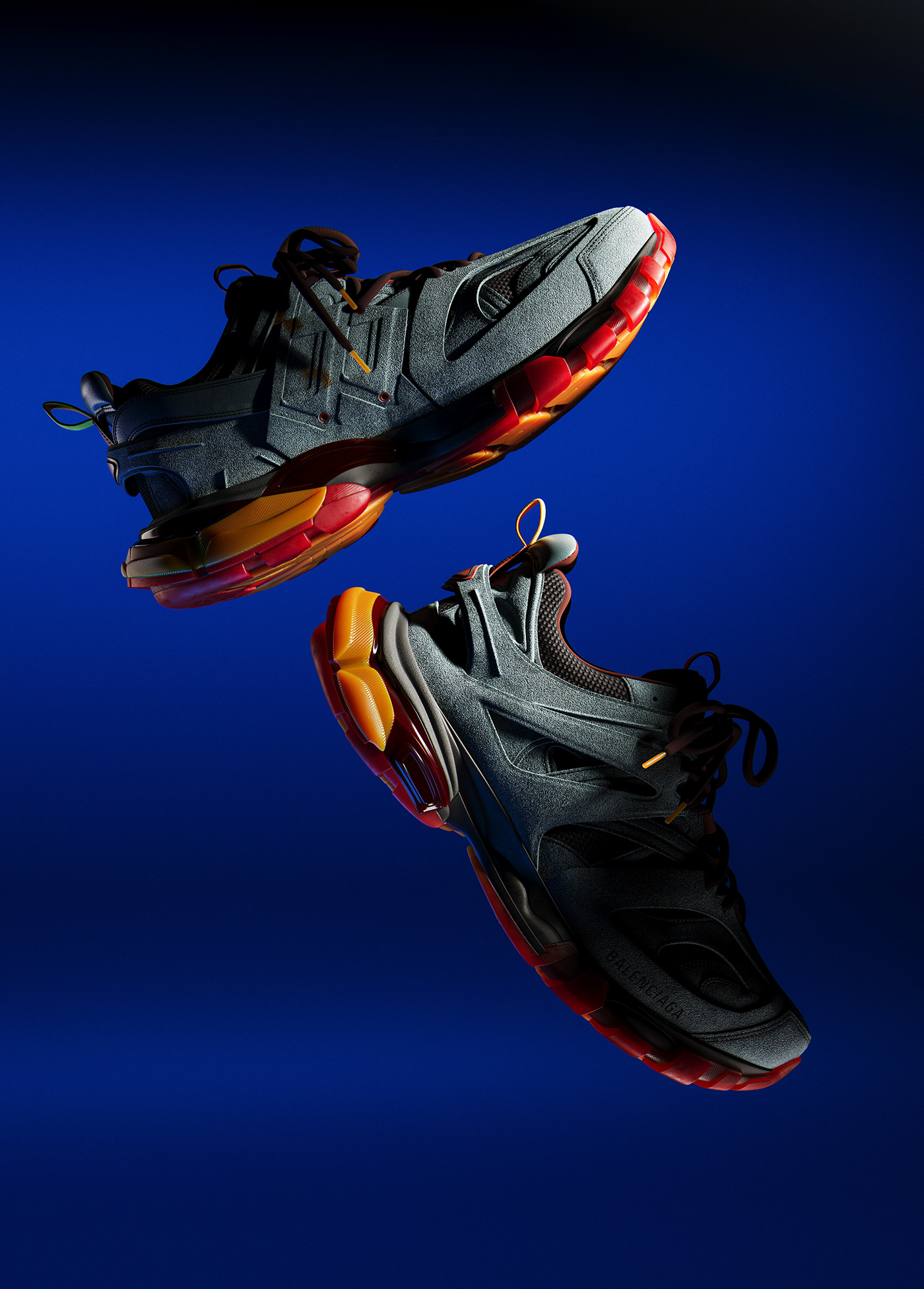 Textured treatment，Render，texture，sneakers，Balenciaga Track，