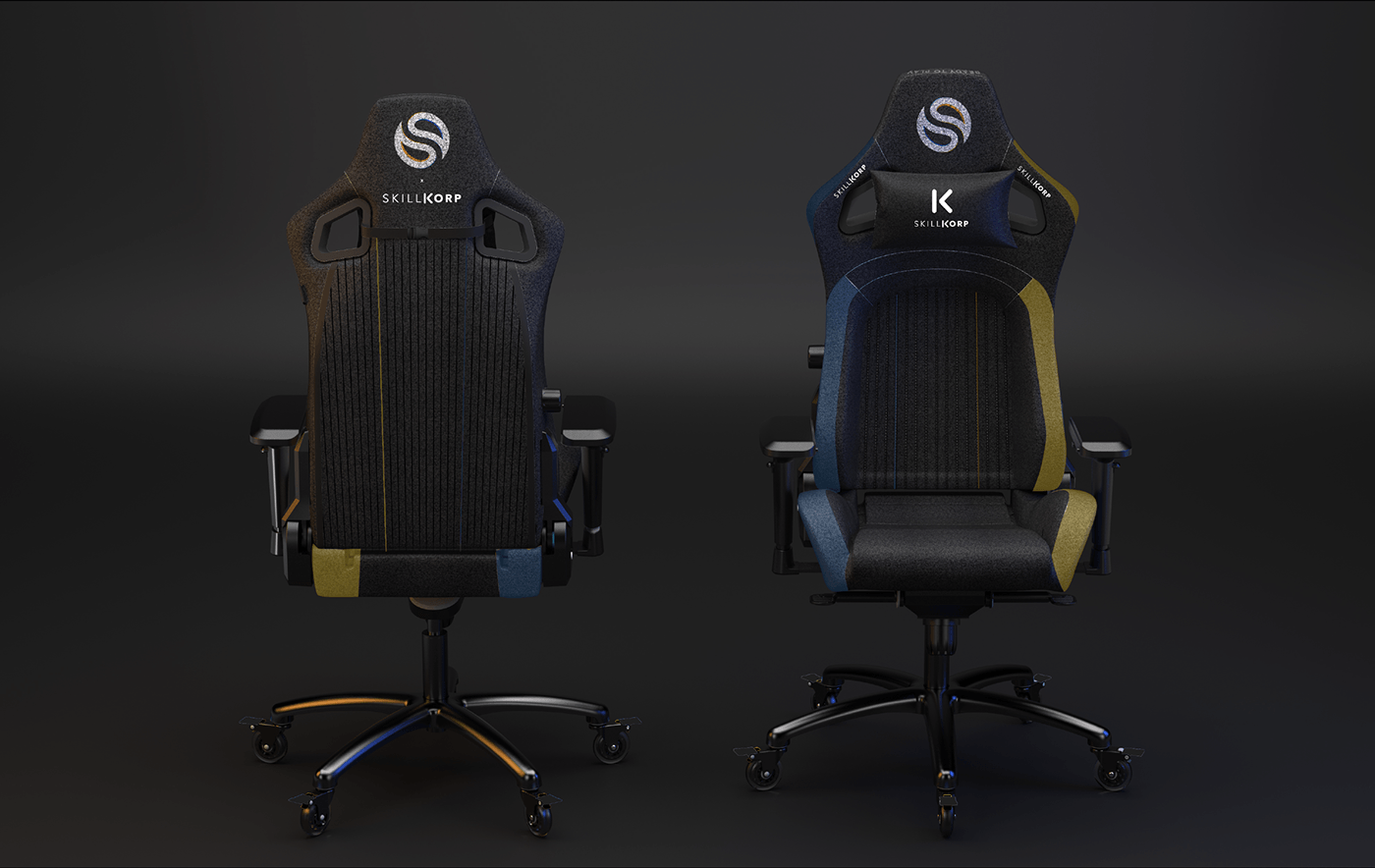 E-sports chair，Joint design，Solary，Skillkorp，Ergonomics，