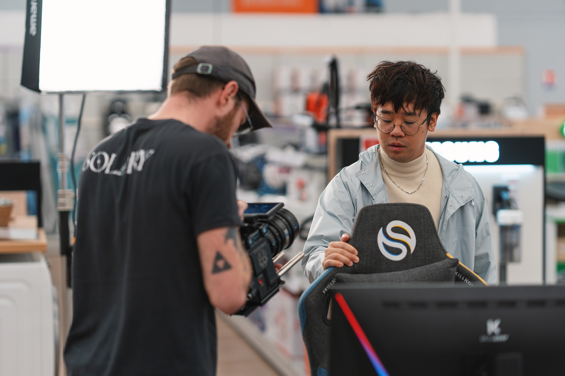 E-sports chair，Joint design，Solary，Skillkorp，Ergonomics，