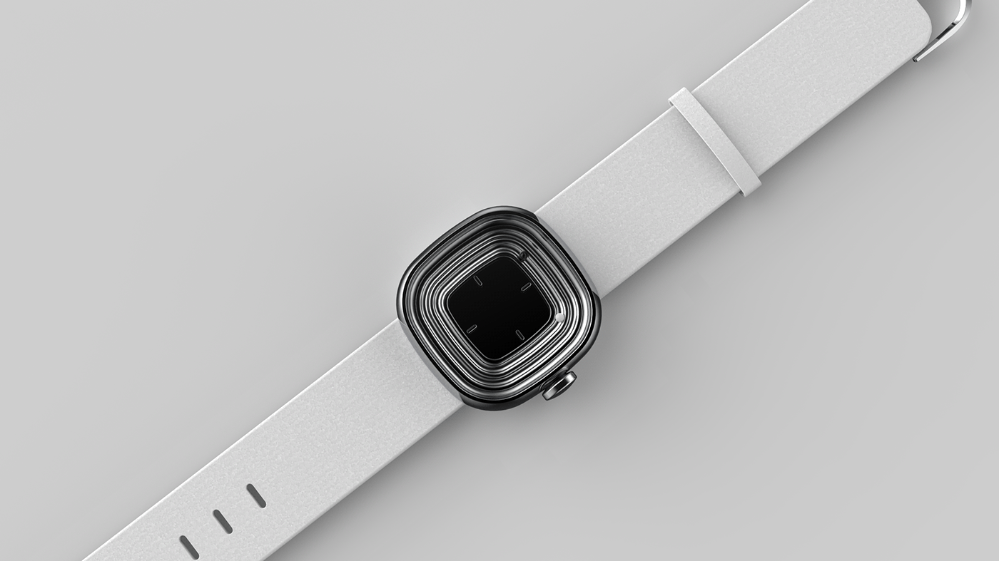 Minimalist design ，alarm clock，brushed metal，vintage watch，