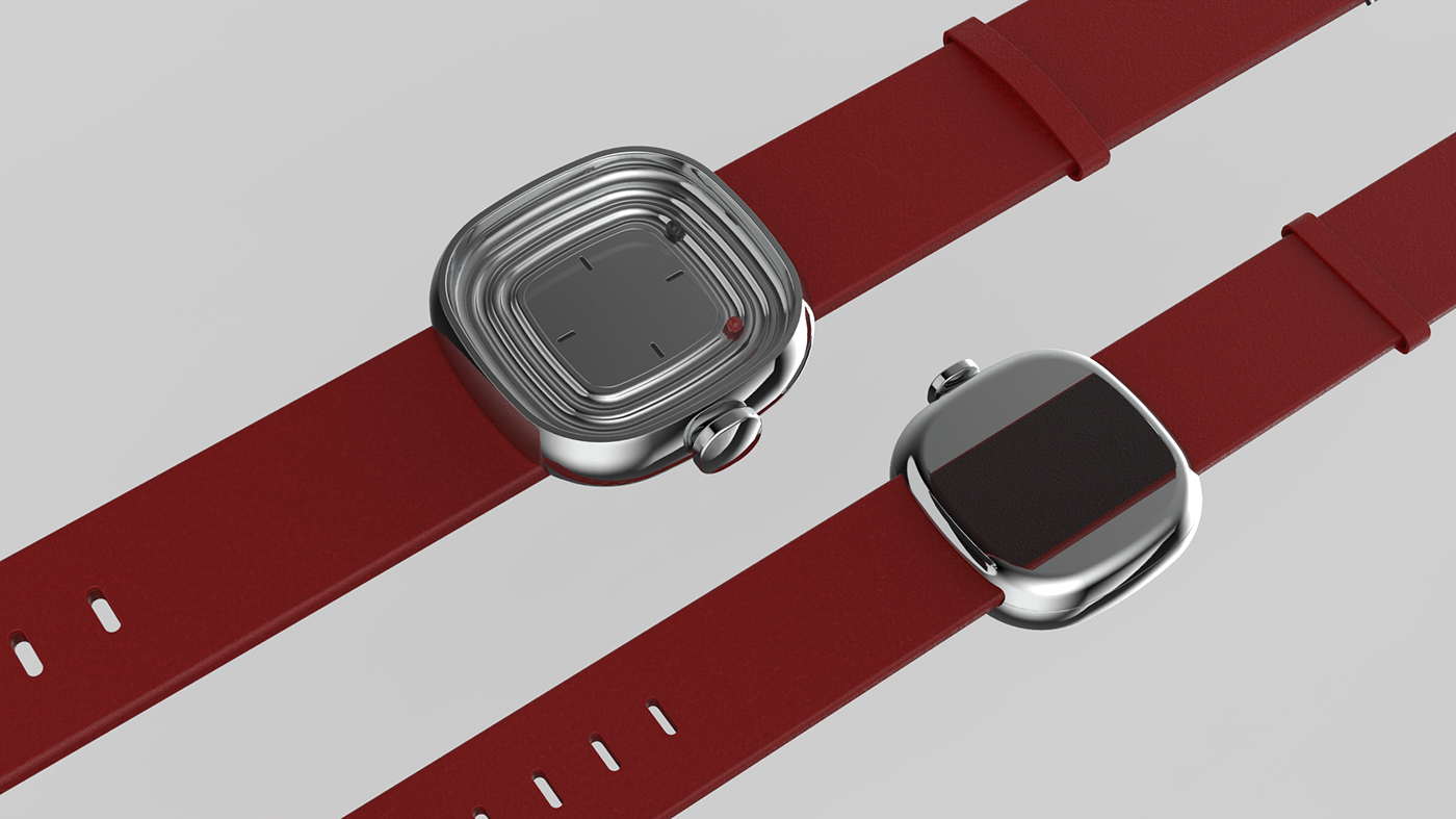 Minimalist design ，alarm clock，brushed metal，vintage watch，