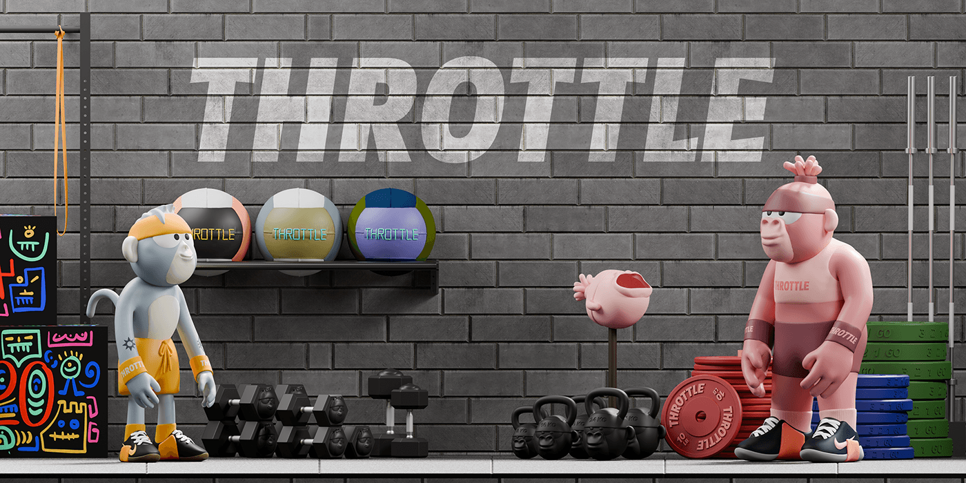 CrossFit，THROTTLE，Kibong，Lily，CrossFit，