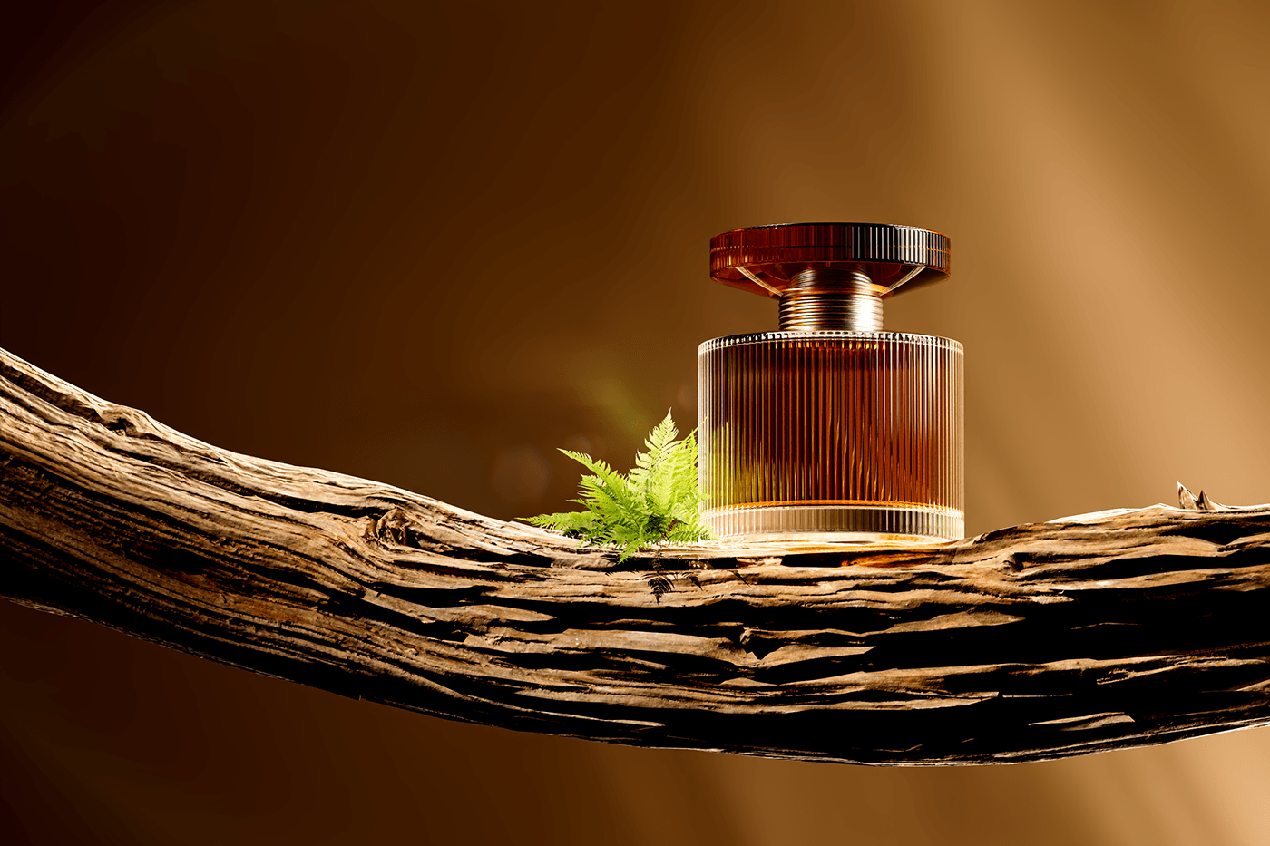 Perfume bottle，Amber Essence，Fragrance，Dark，