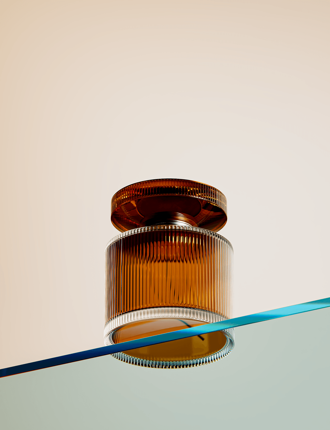 Perfume bottle，Amber Essence，Fragrance，Dark，