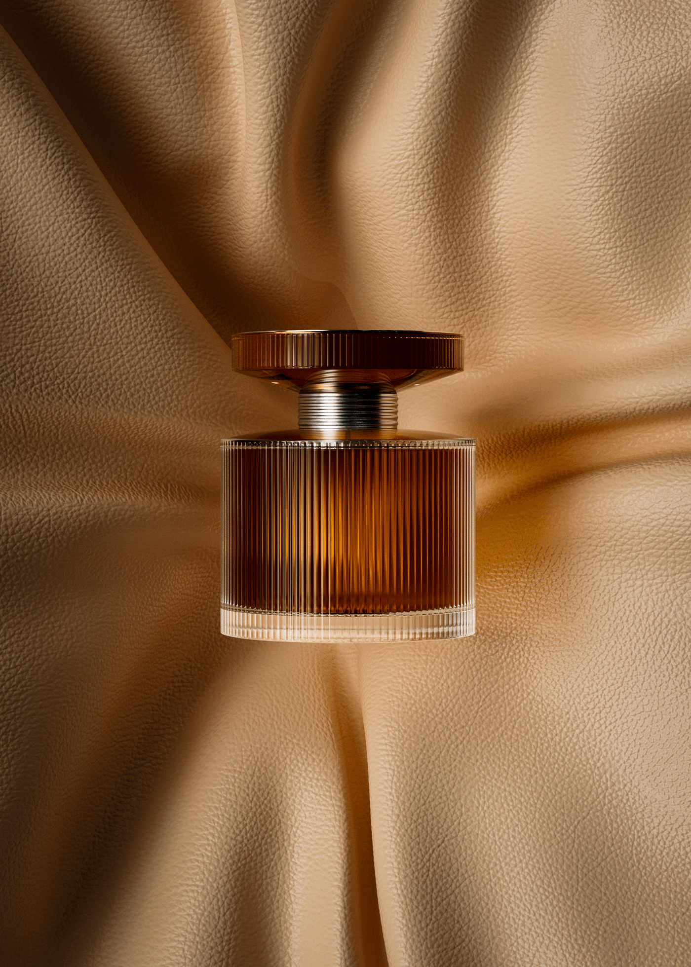 Perfume bottle，Amber Essence，Fragrance，Dark，