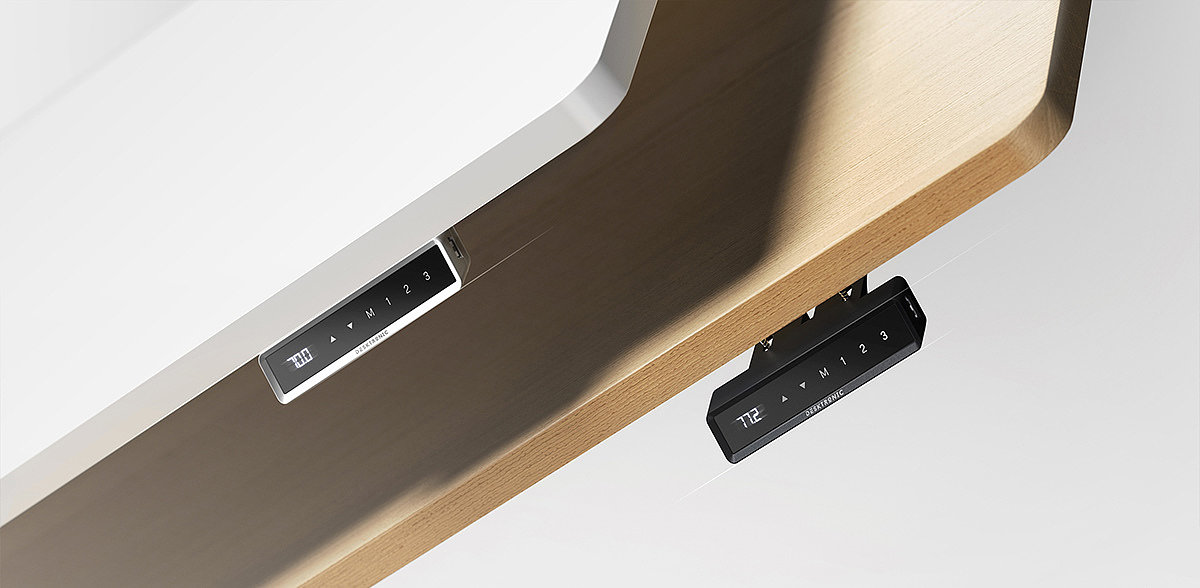 desk，Desktronic，Ergonomics，touch screen，control panel，