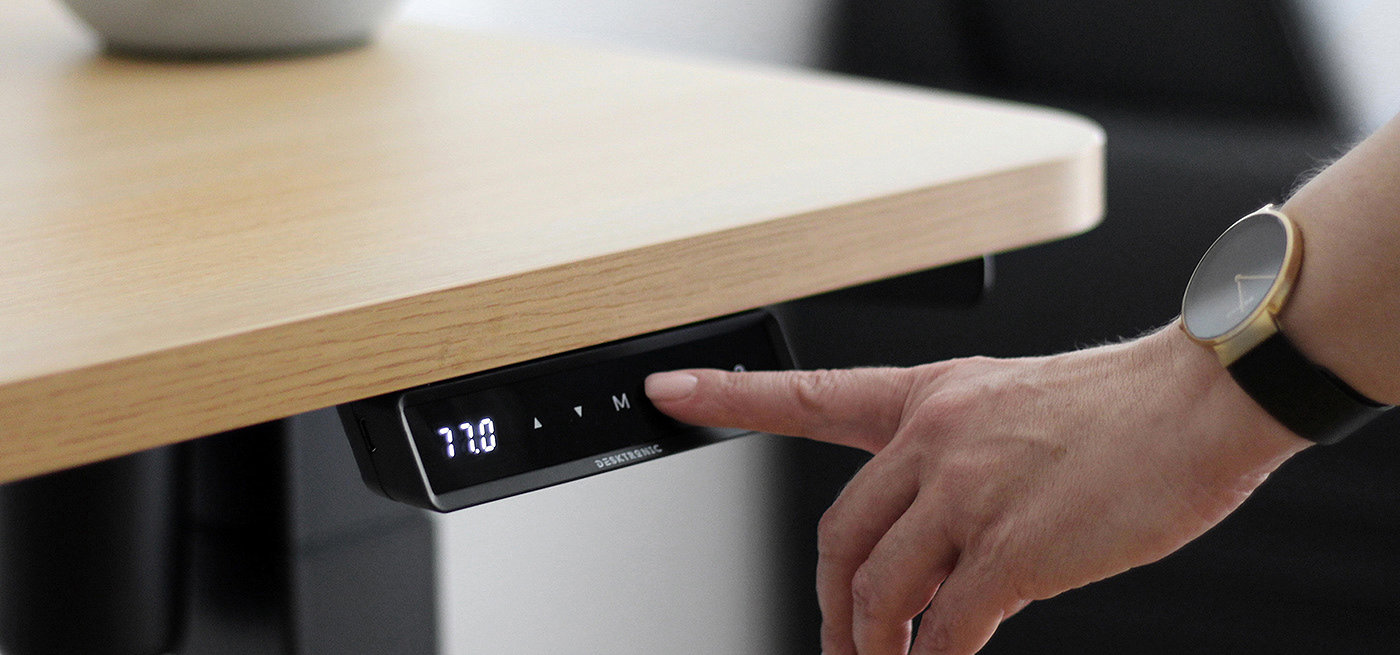 desk，Desktronic，Ergonomics，touch screen，control panel，