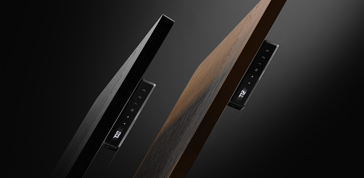 desk，Desktronic，Ergonomics，touch screen，control panel，