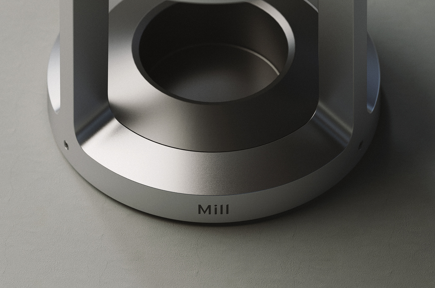 Silo Mill，Grinding coffee beans，coffee bean machine，rotate，