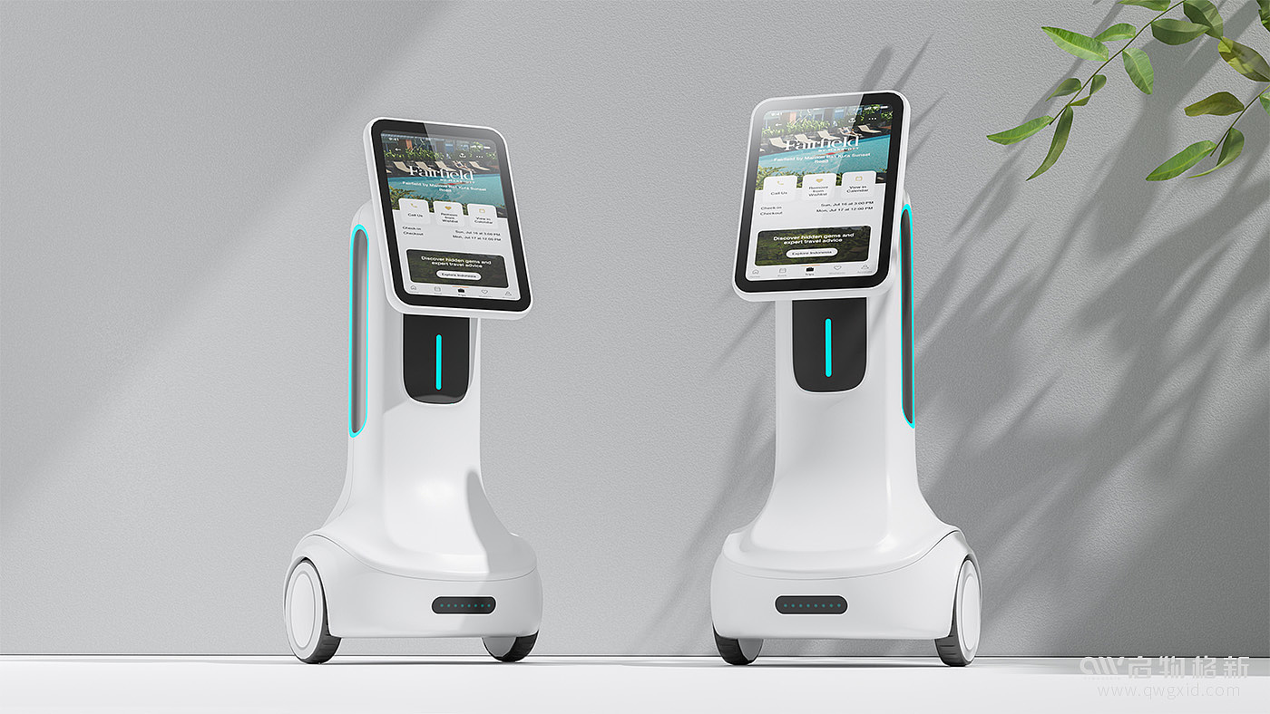 robot，commercial service terminal，Intelligent products，Service robot，Hotel financial services robot，