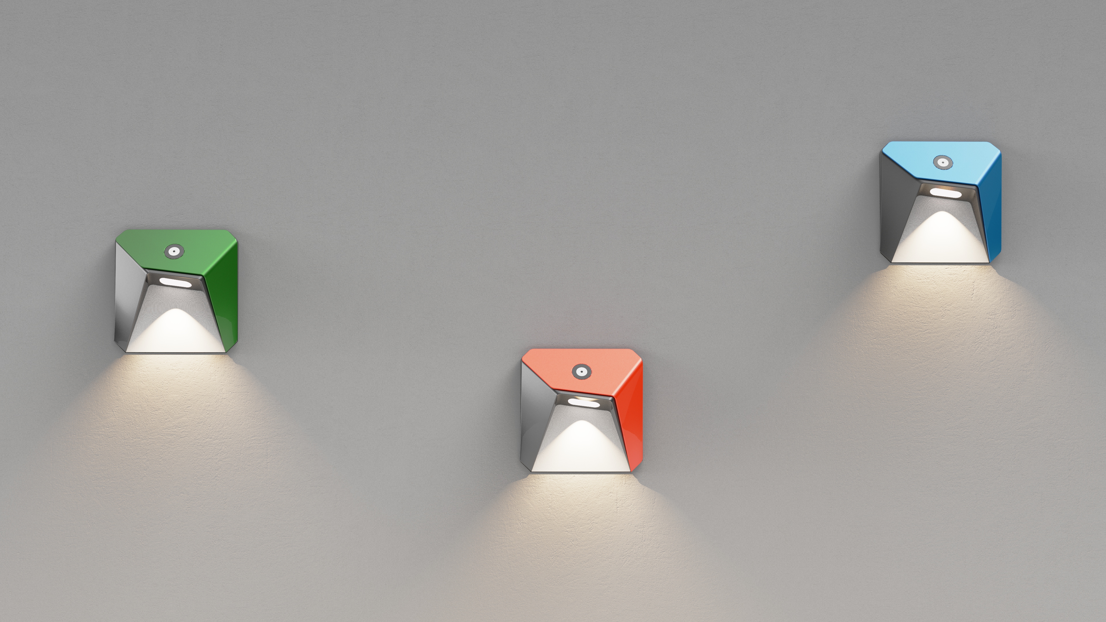 Night light，Wall lamp，Lighting design，Lamp design，Appearance design，product design，Zhongshan Design，Dajiu Design，