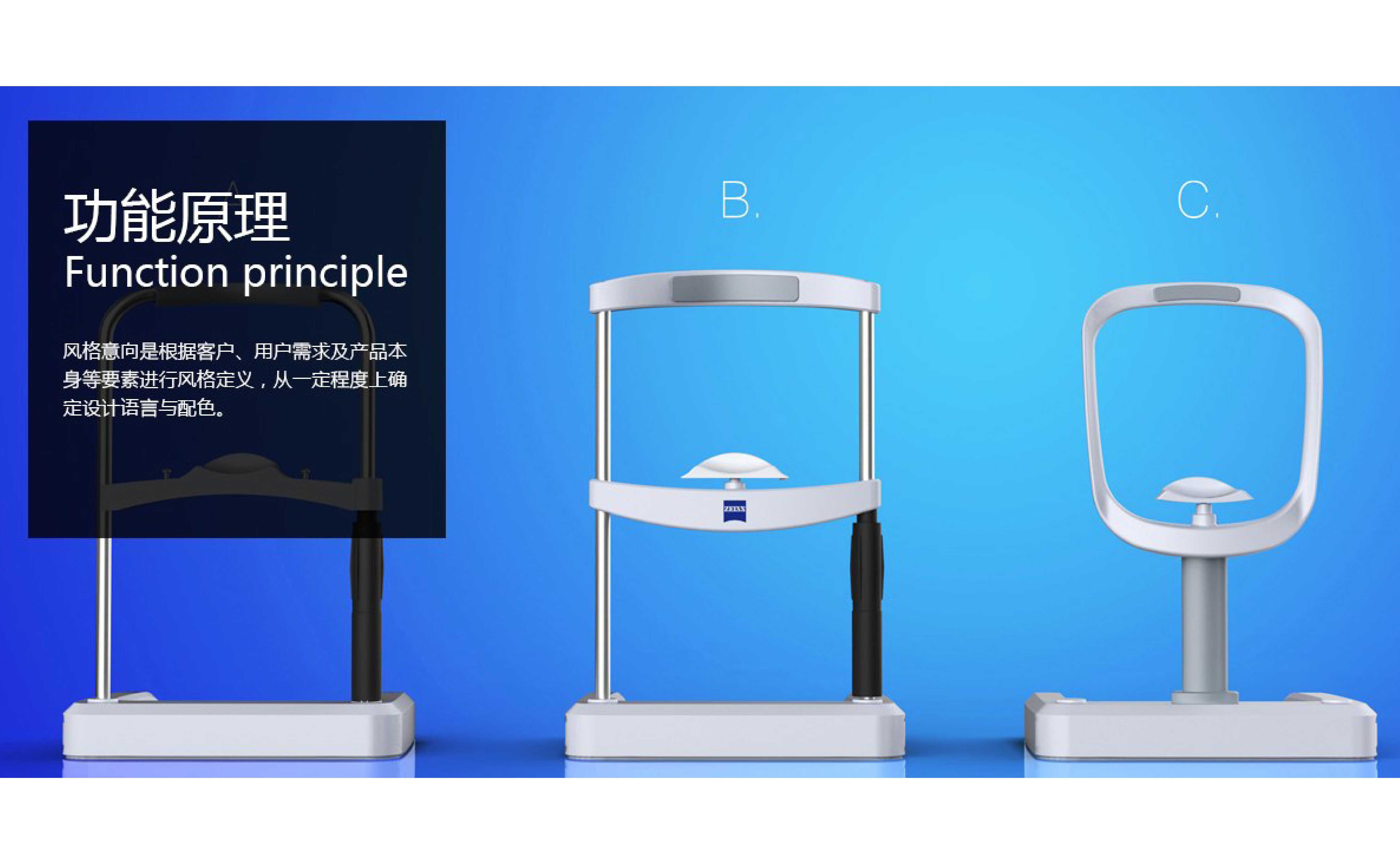 industrial design，product design，Appearance design，Ophthalmic diagnostic instrument，medical apparatus and instruments，Eye Products，Red dot award，Design，