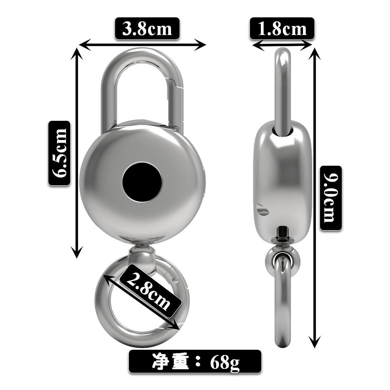 Keychain electronic scale，