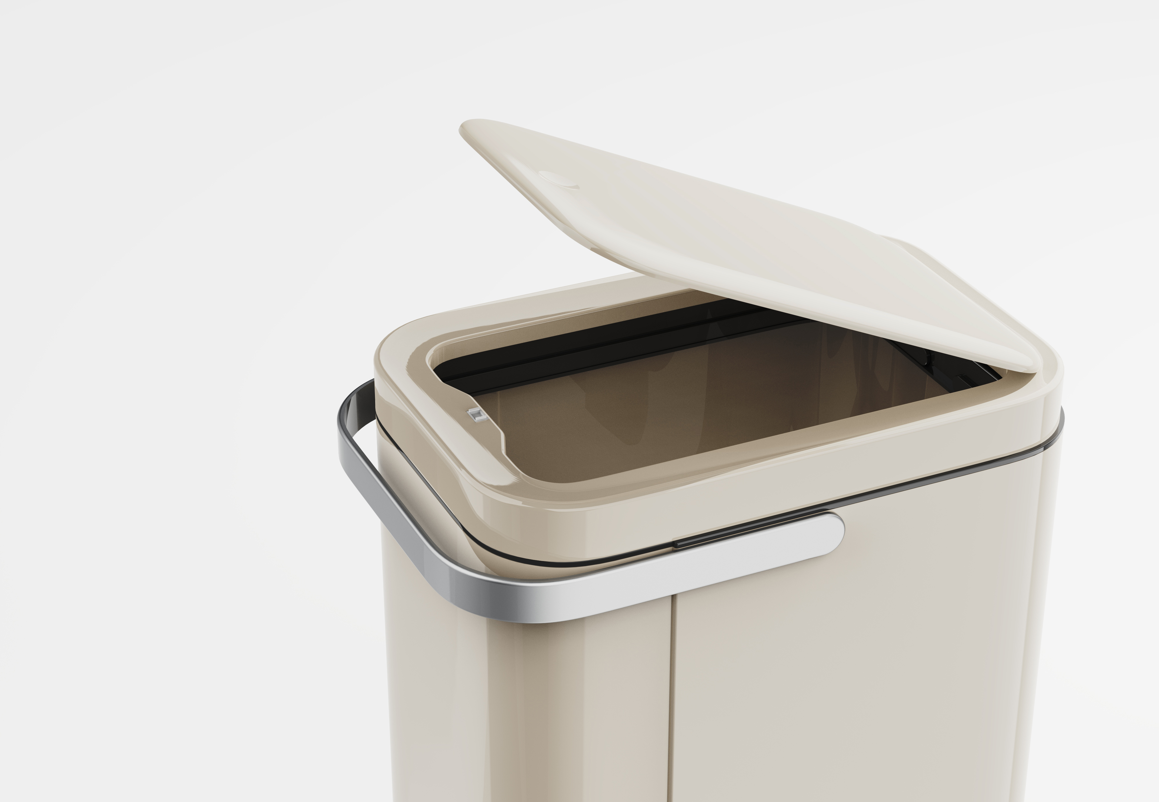 Pedal，Built-in garbage bag storage，high-capacity，Minimalist，