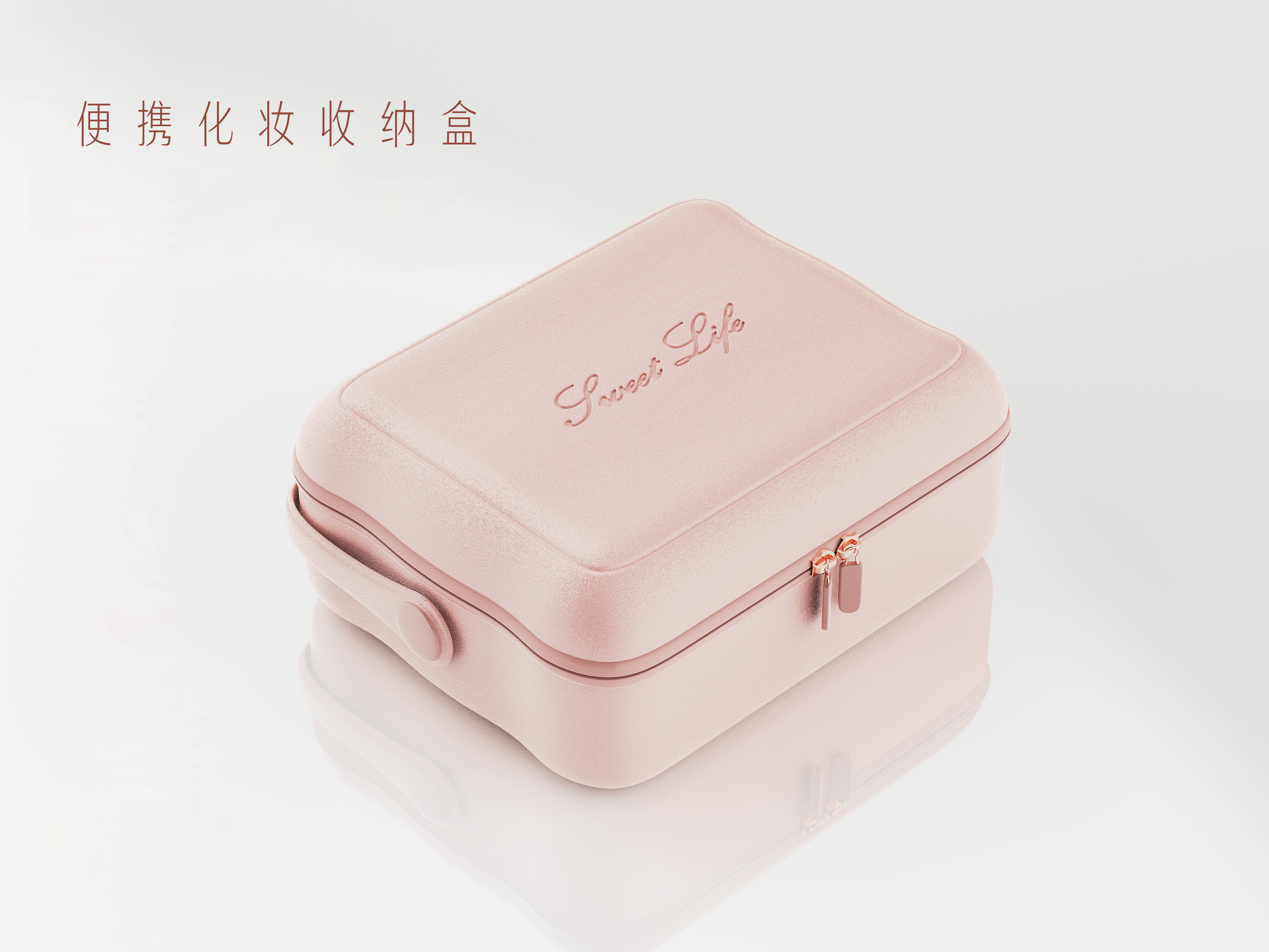 With mirror lamp，high-capacity，portable and convenient，Waterproof, easy to wipe and anti-extrusion，