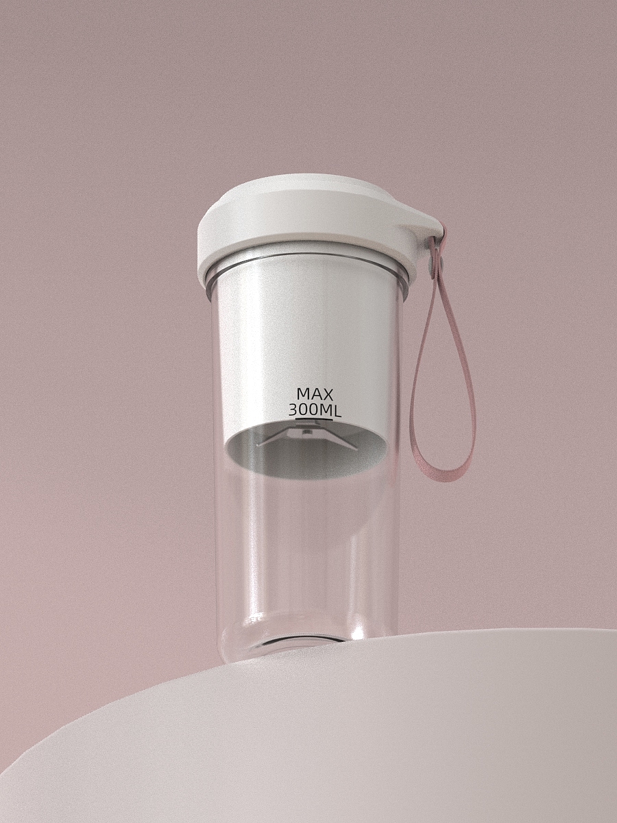 Appearance design，Juice cup，Portable，