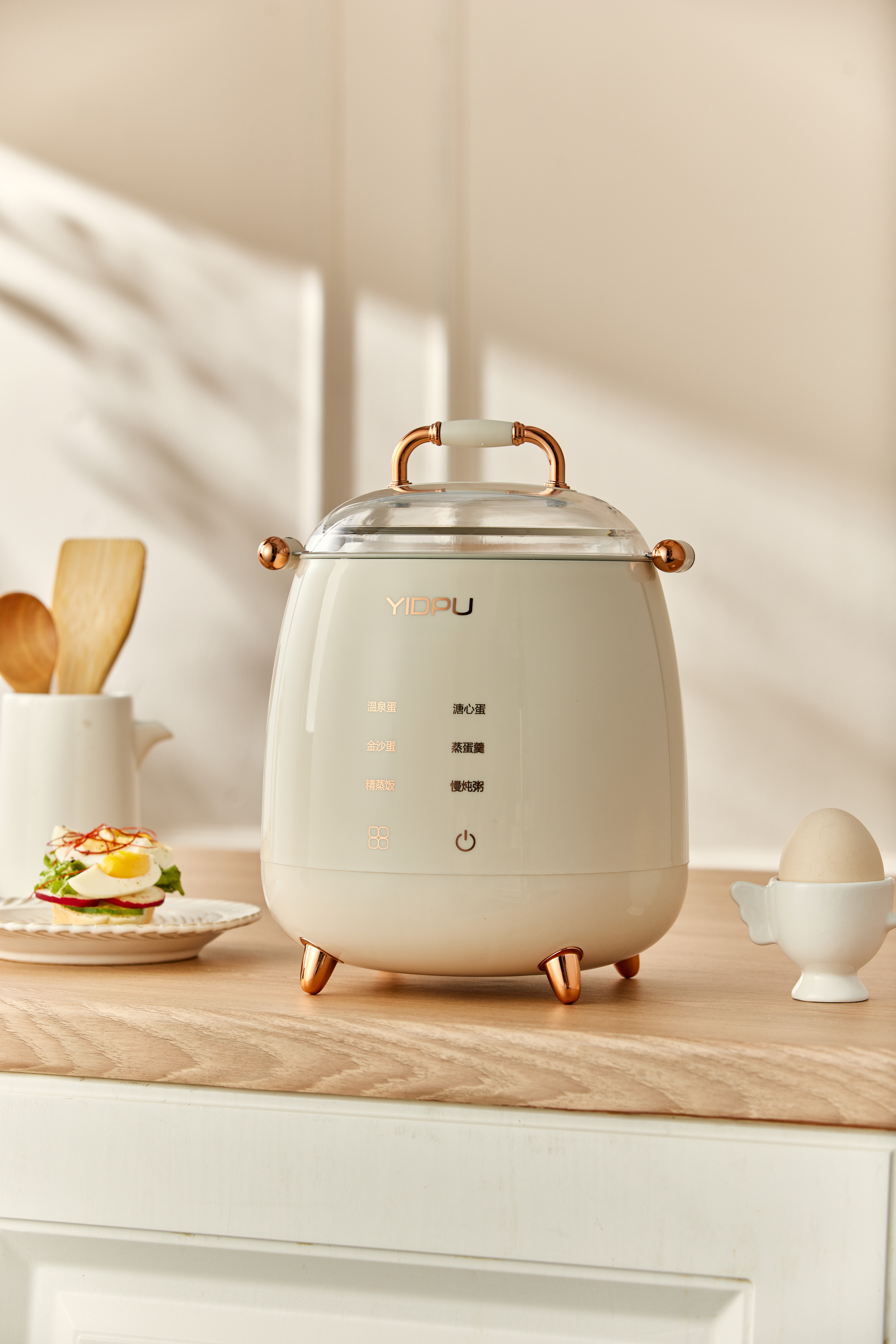 Egg Cooker，Egg steamer，Breakfast Little Helper，