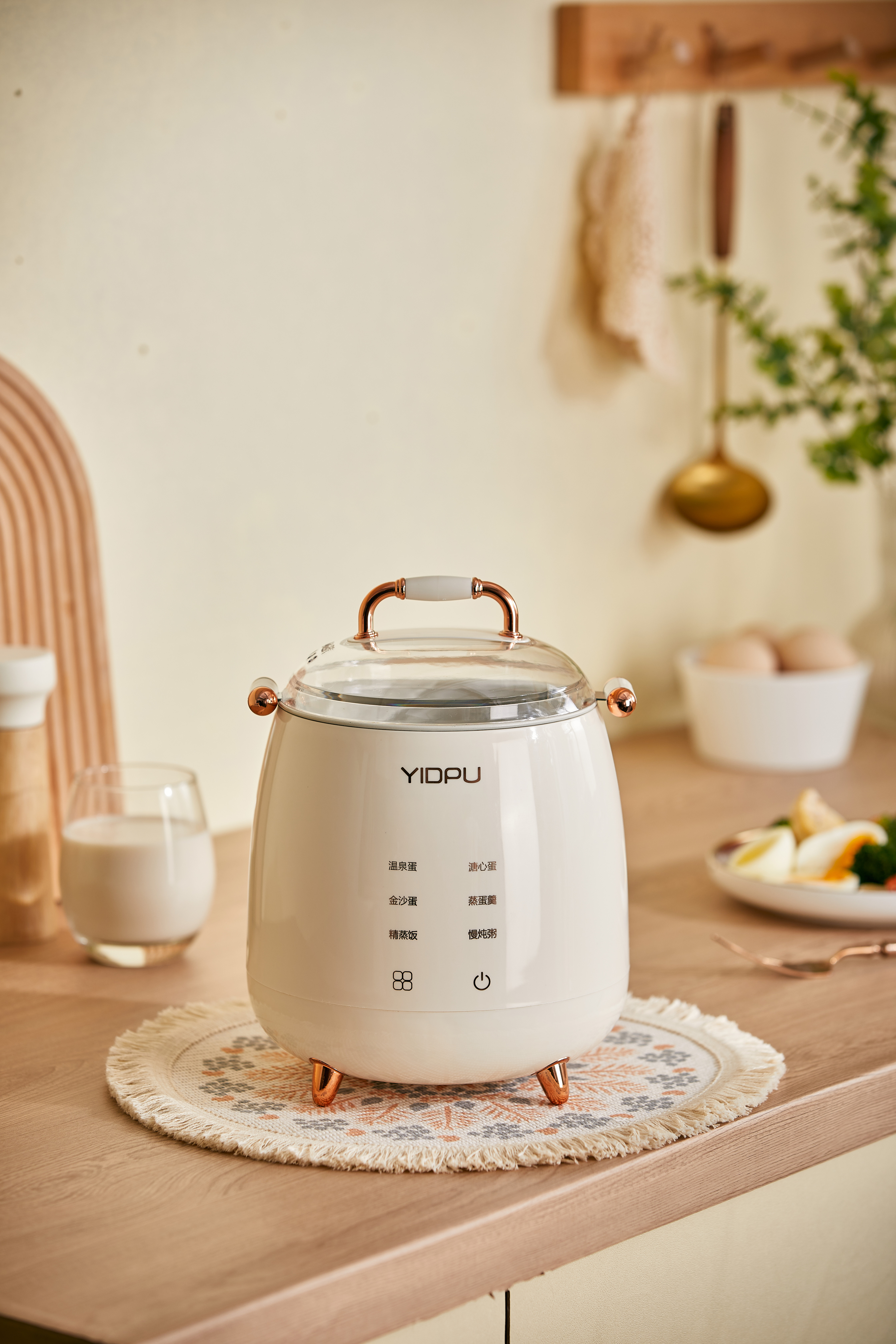 Egg Cooker，Egg steamer，Breakfast Little Helper，