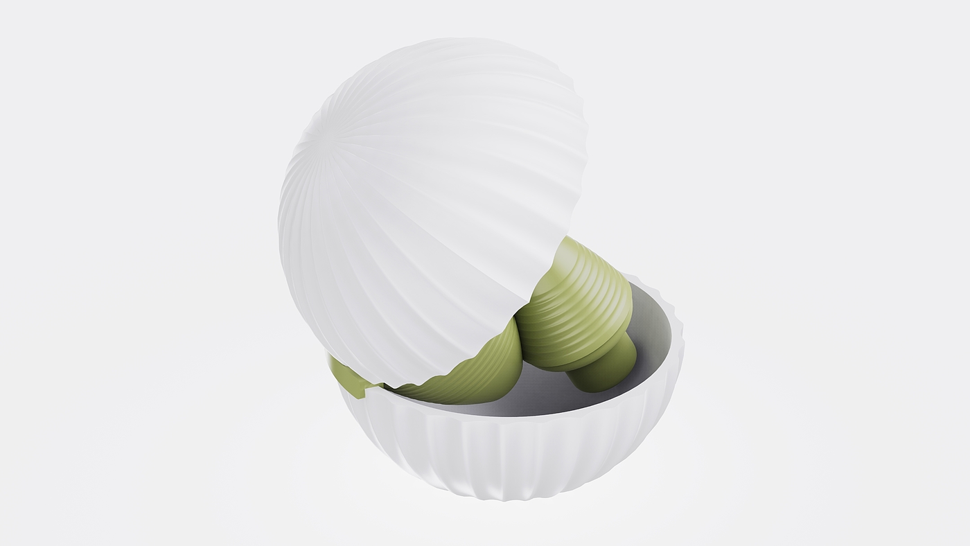 Bionics Design ，electric nasal washer，Appearance design，Simple and exquisite，