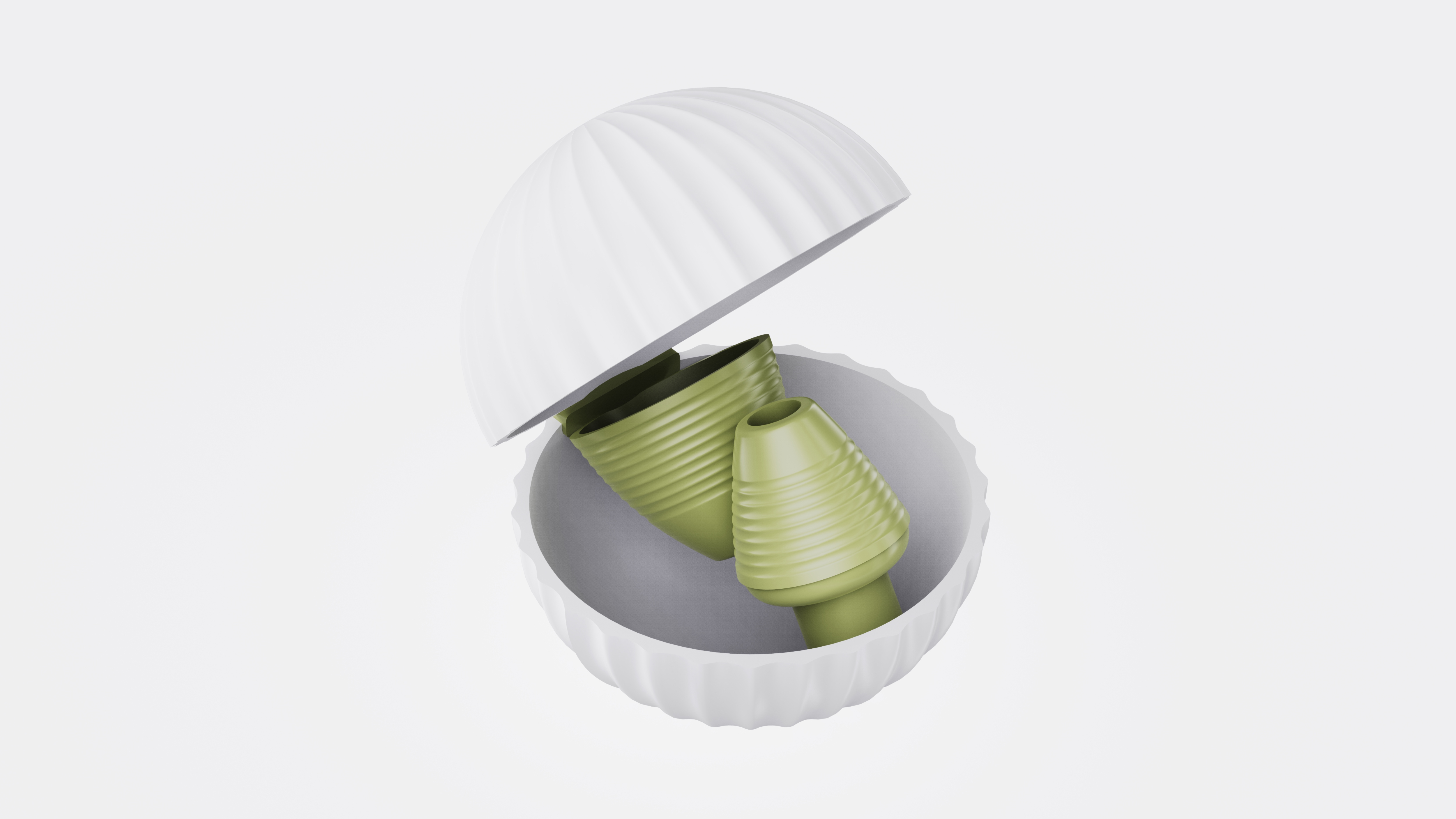 Bionics Design ，electric nasal washer，Appearance design，Simple and exquisite，