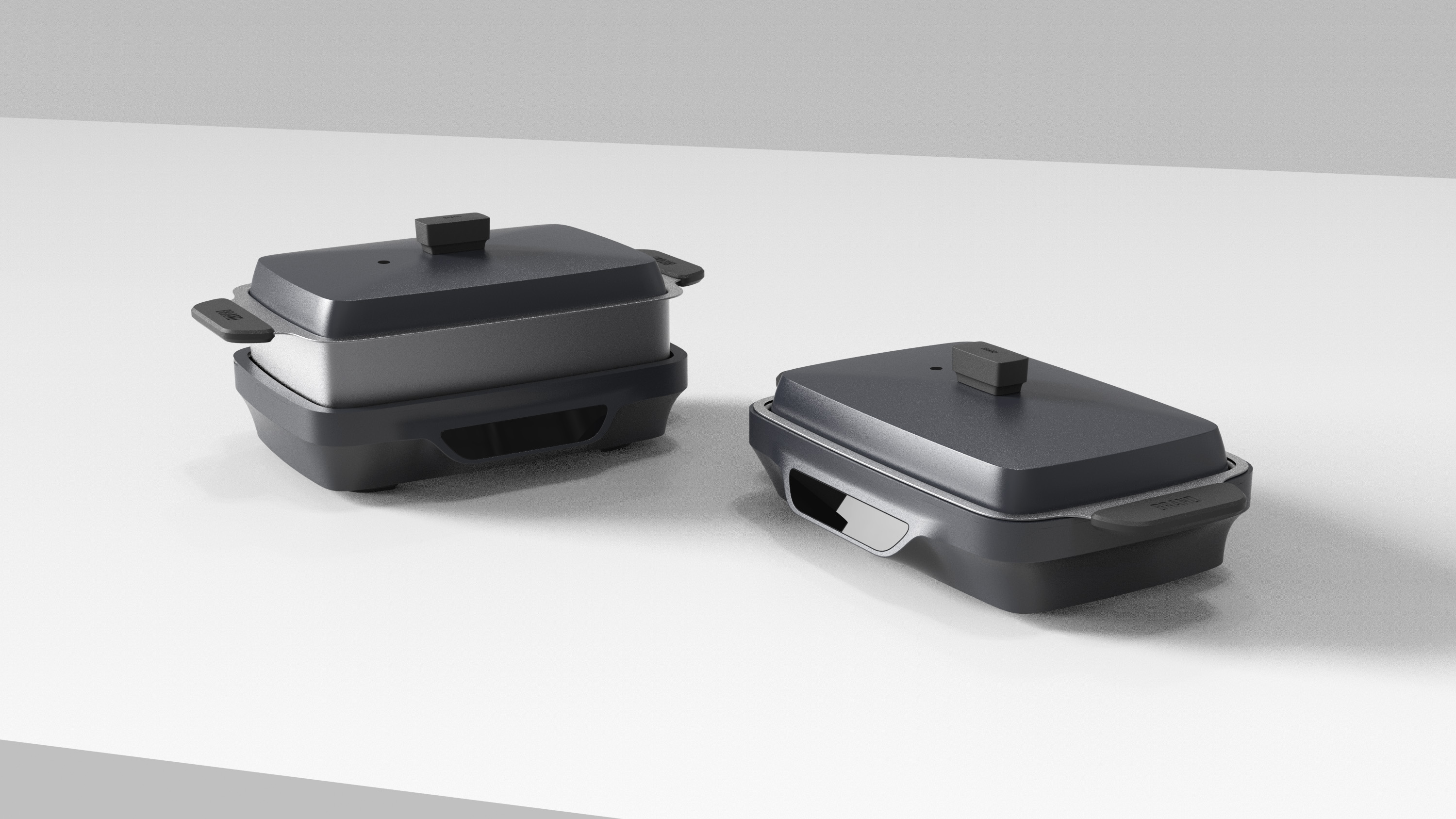 industrial design，Electric frying pan，Kitchen appliances，Frying pan，Shanghai Design Studio，