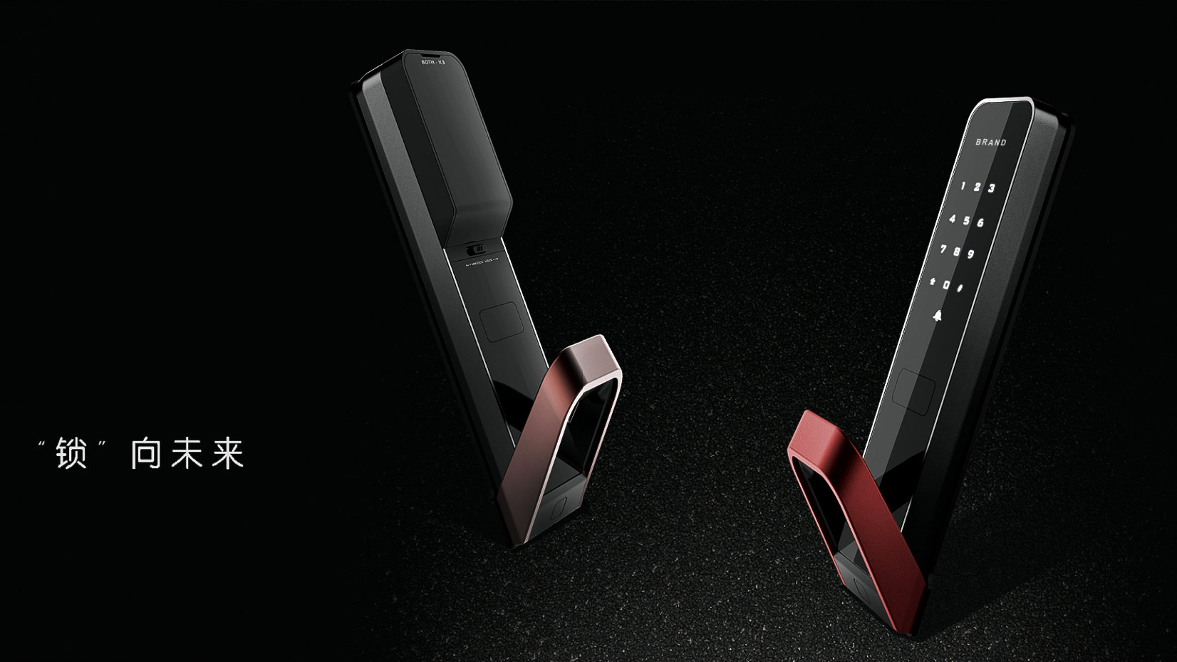 Fingerprint lock，Password lock，Anti-theft door lock，Appearance design，Structural design，Door lock design，lock，Electronic lock，